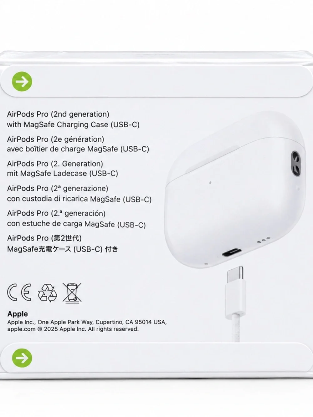 Apple AirPods Pro True Wireless Earbuds - White
